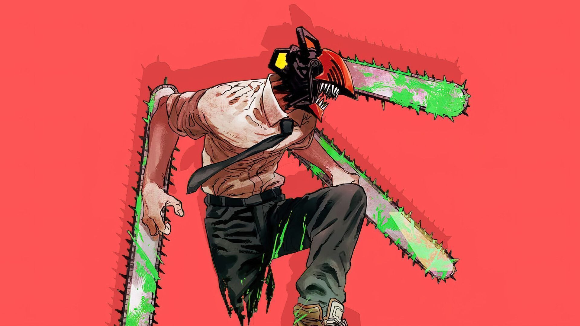 1920x1080 Chainsaw Man HD Desktop Wallpaper