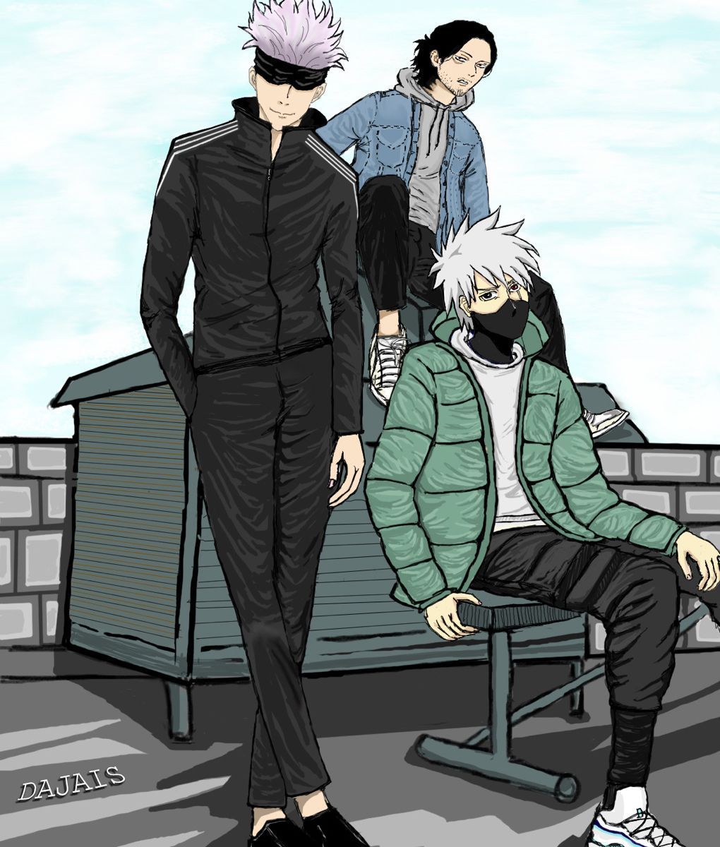 1020x1200 Kakashi Hatake x Gojo x Aizawa