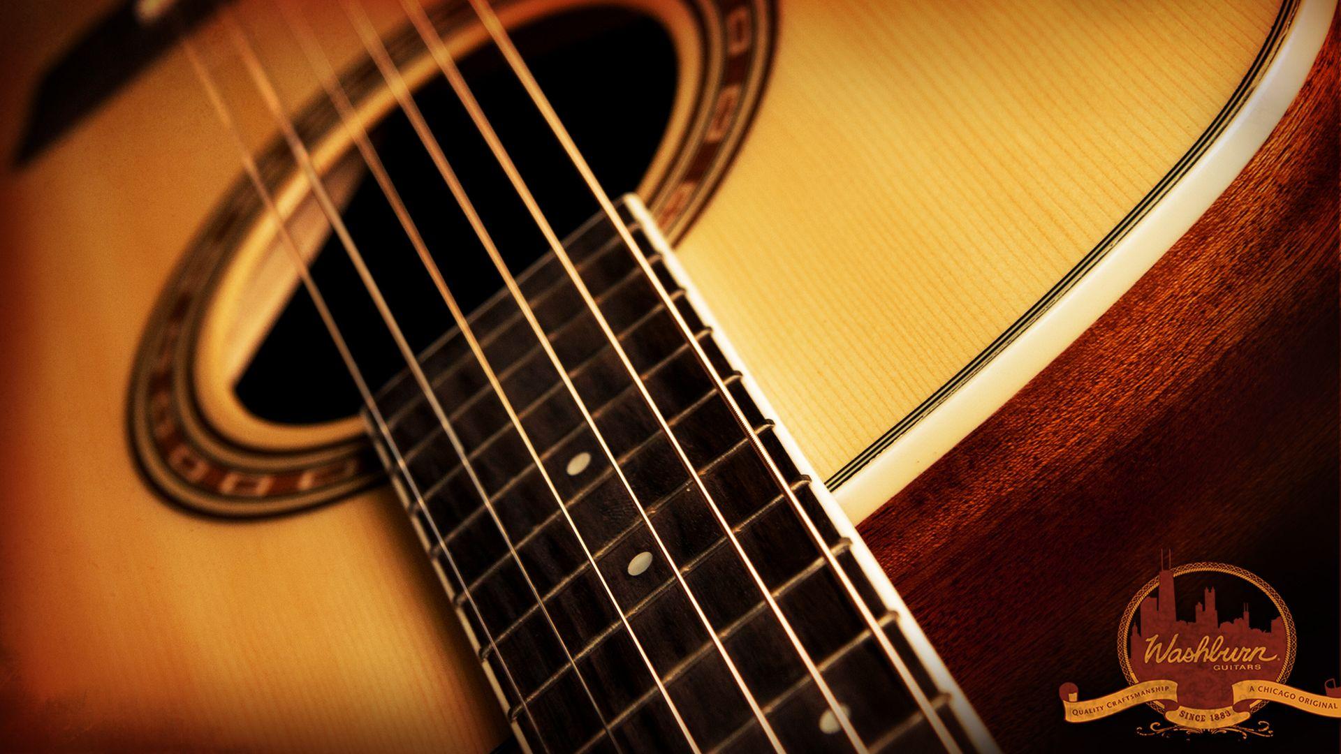 1920x1080 Acoustic Guitar Wallpaper, Cool Acoustic Guitar Background