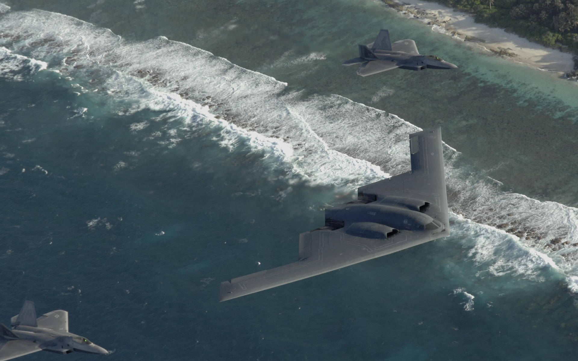 1920x1200 Majestic Northrop Grumman B 2 Spirit