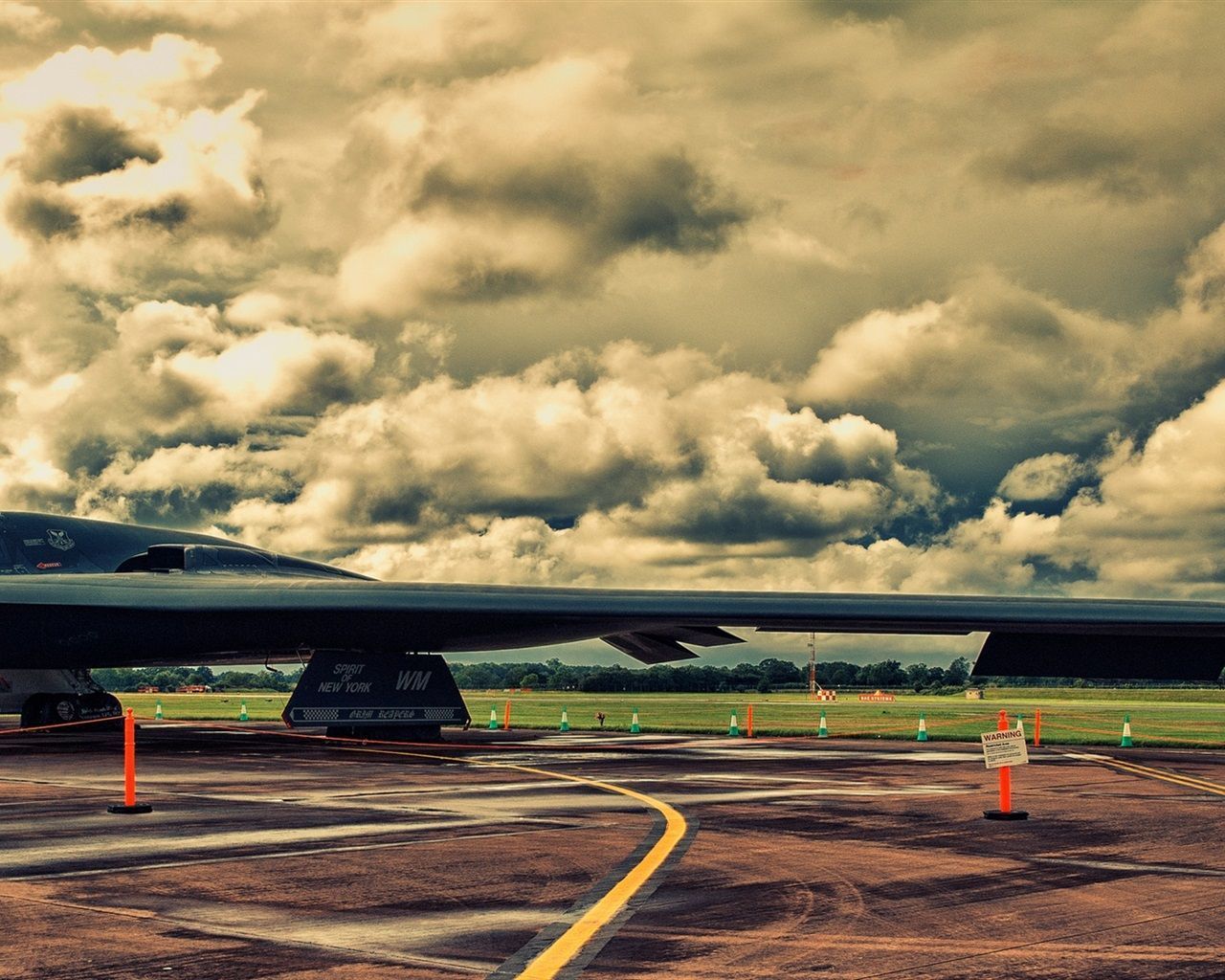 1280x1024 Wallpaper Northrop B 2A Spirit Stealth