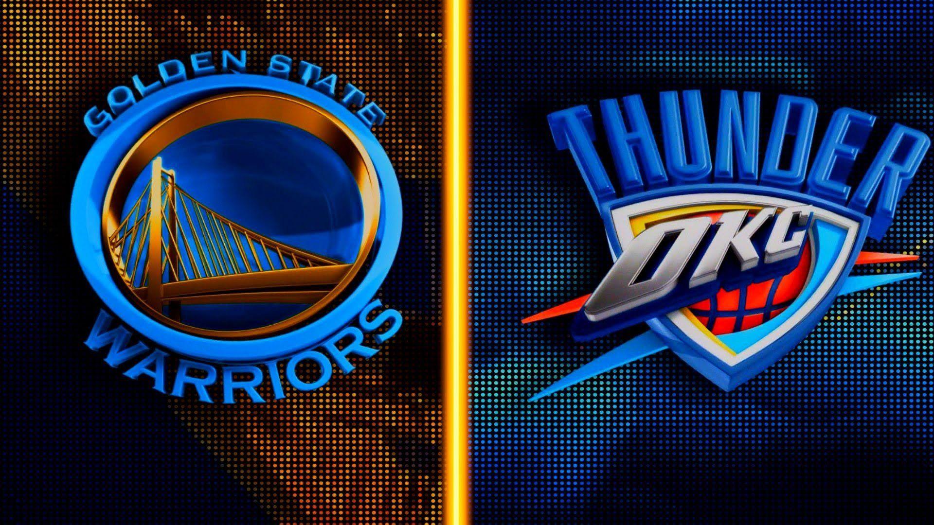 1920x1080 OKLAHOMA CITY THUNDER nba basketball poster GOLDEN STATE WARRIORS