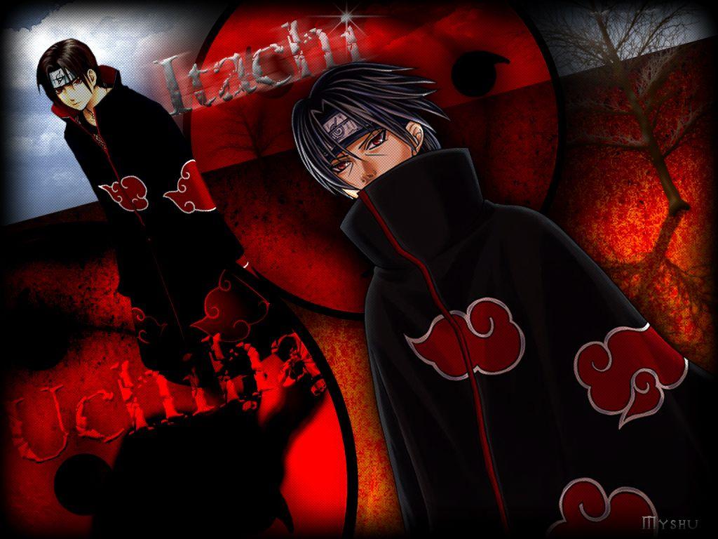 1024x768 Naruto Wallpaper: Itachi Uchiha