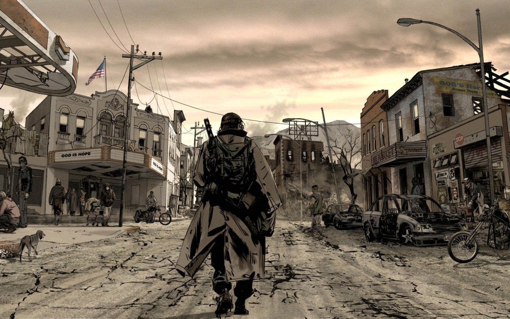 1680x1050 The Book Of Eli Wallpaper