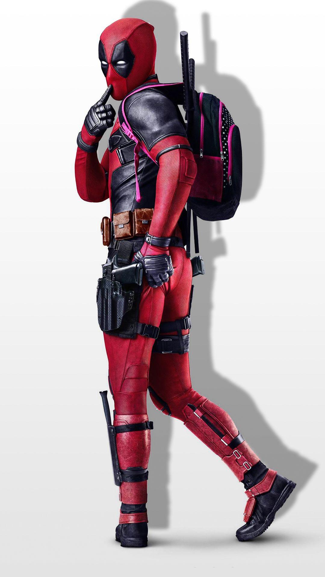 1080x1920 HD Deadpool iPhone Background