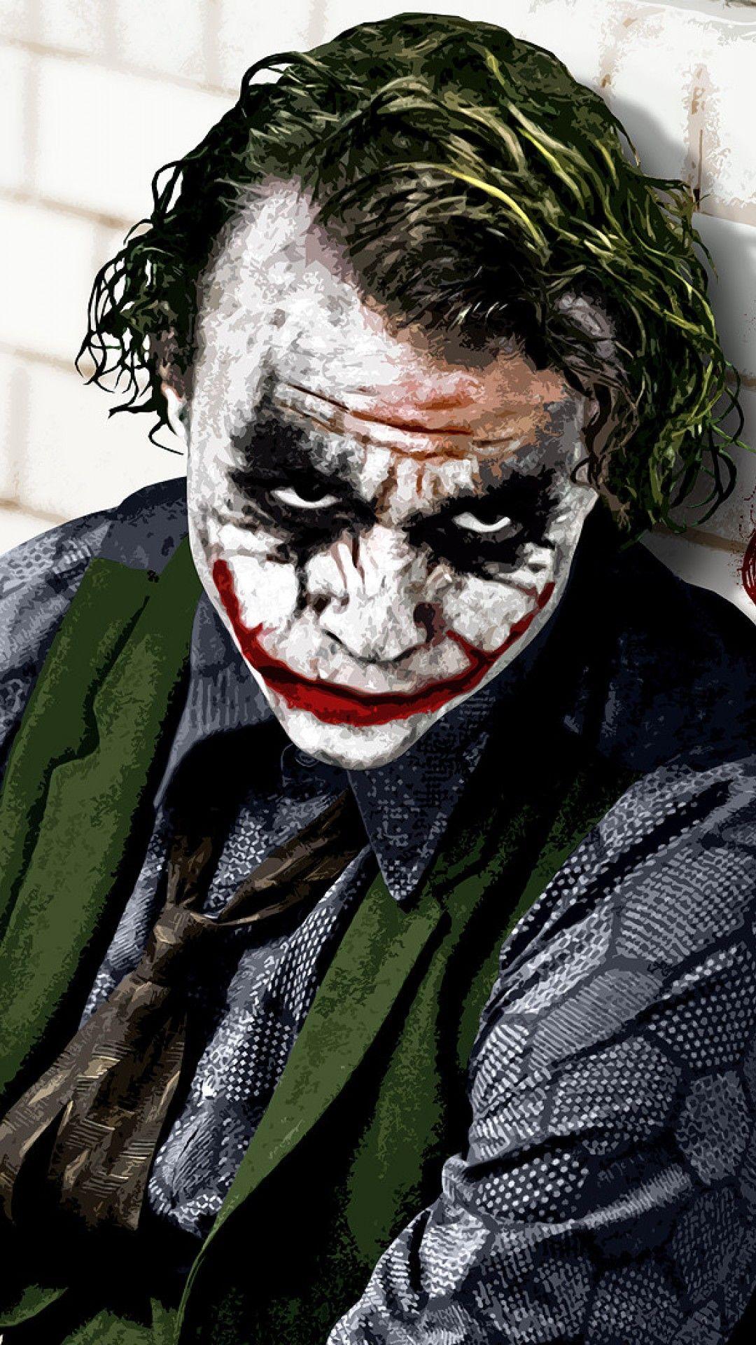 1080x1920 Joker (The Dark Knight) HD wallpaper iPhone 6 / 6S Plus