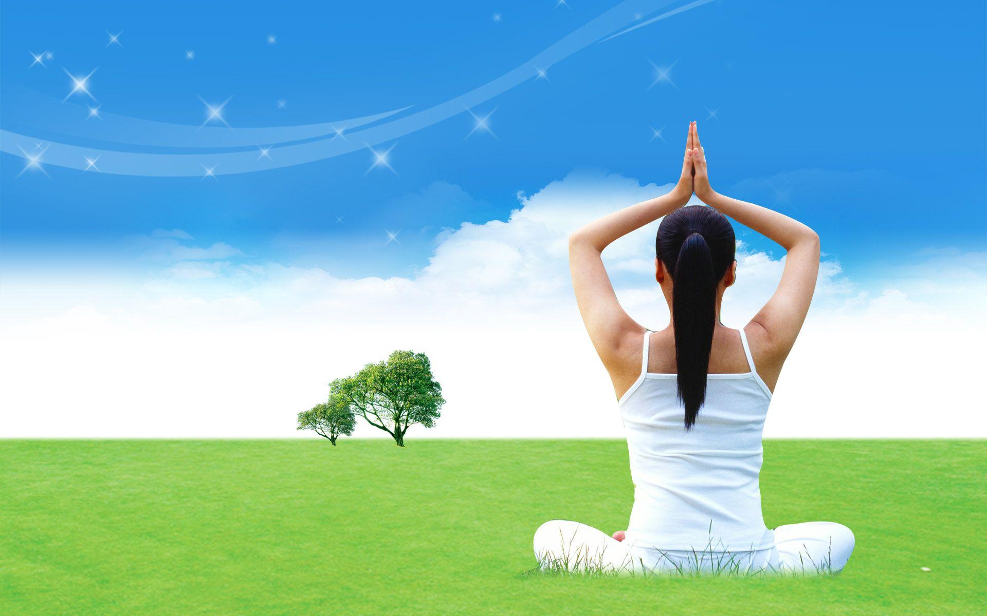 1920x1200 Yoga Wallpaper
