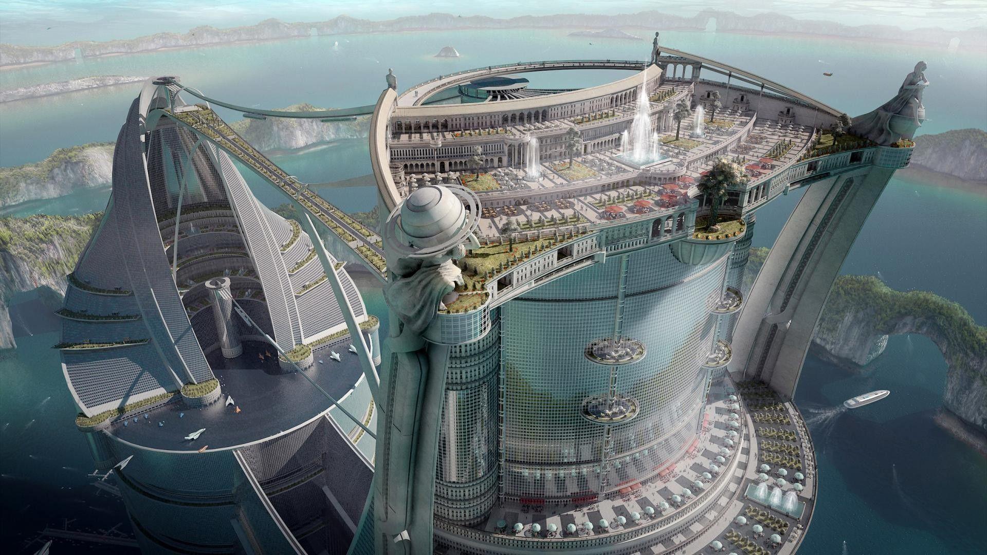 1920x1080 Futuristic Desktop Wallpaper