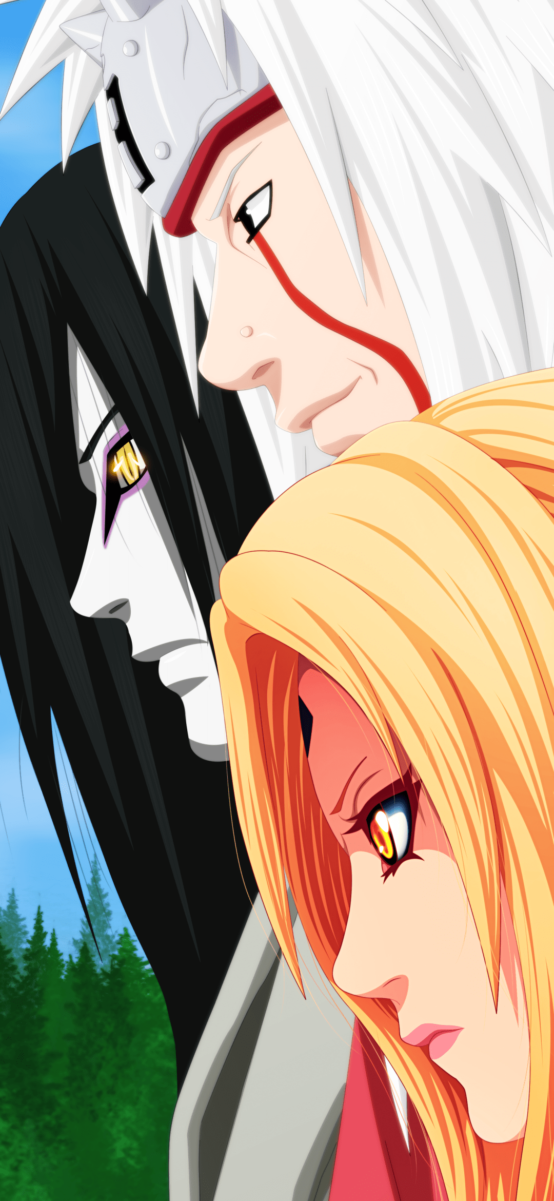 1080x2340 Tsunade (Naruto) Phone Wallpaper