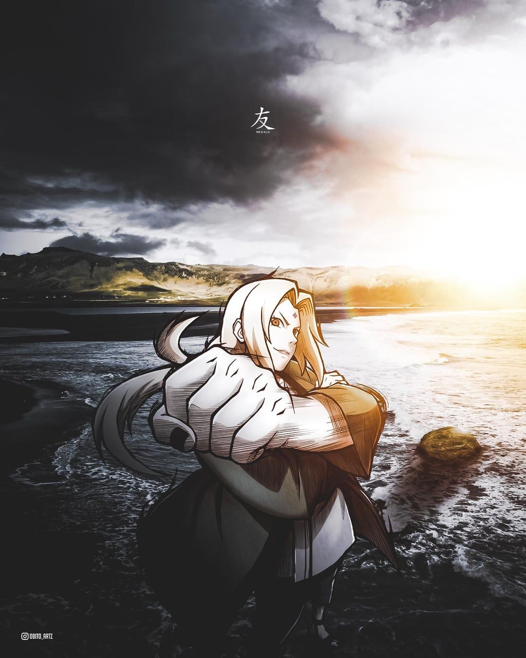 1080x1350 Fierce Lady Tsunade Wallpaper : r