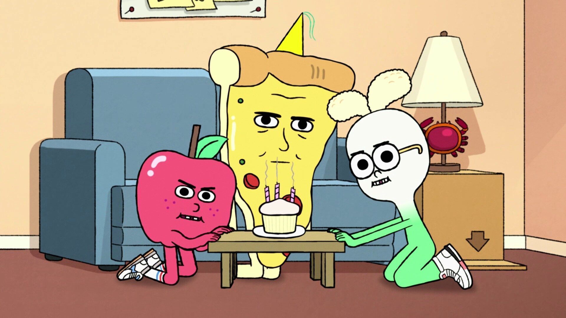 1920x1080 Pizza Party. Apple and Onion videos