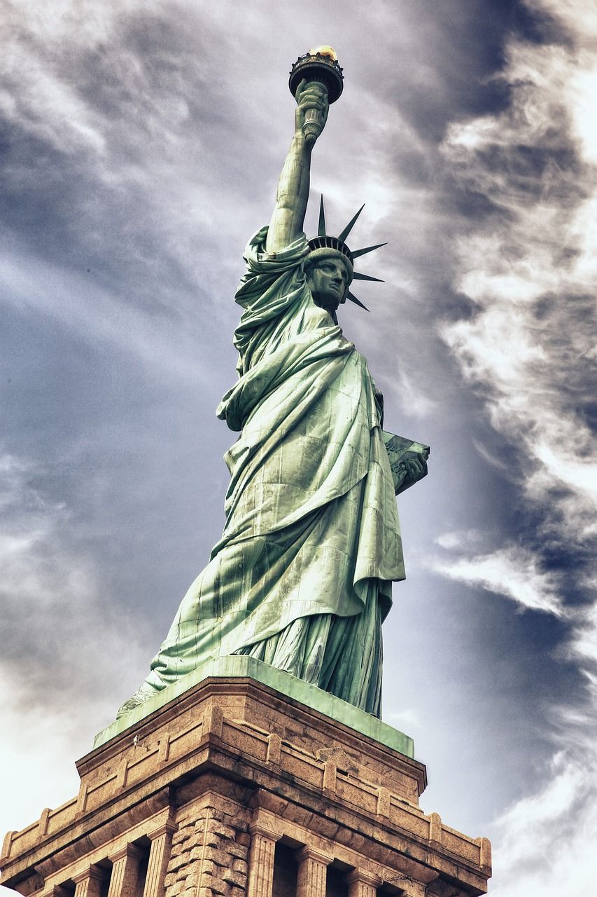 853x1280 Statue Liberty Freedom