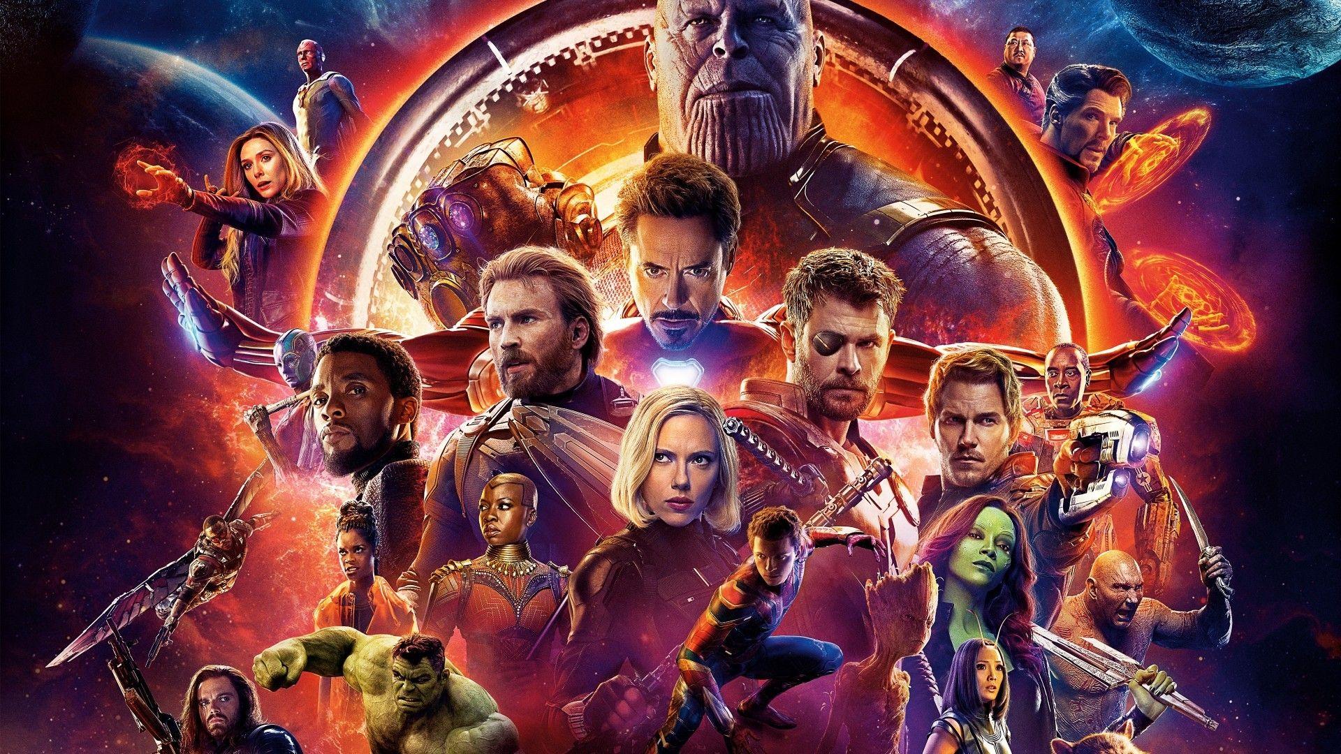 1920x1080 Download 1920x1080 Avengers: Infinity War, All Heroes