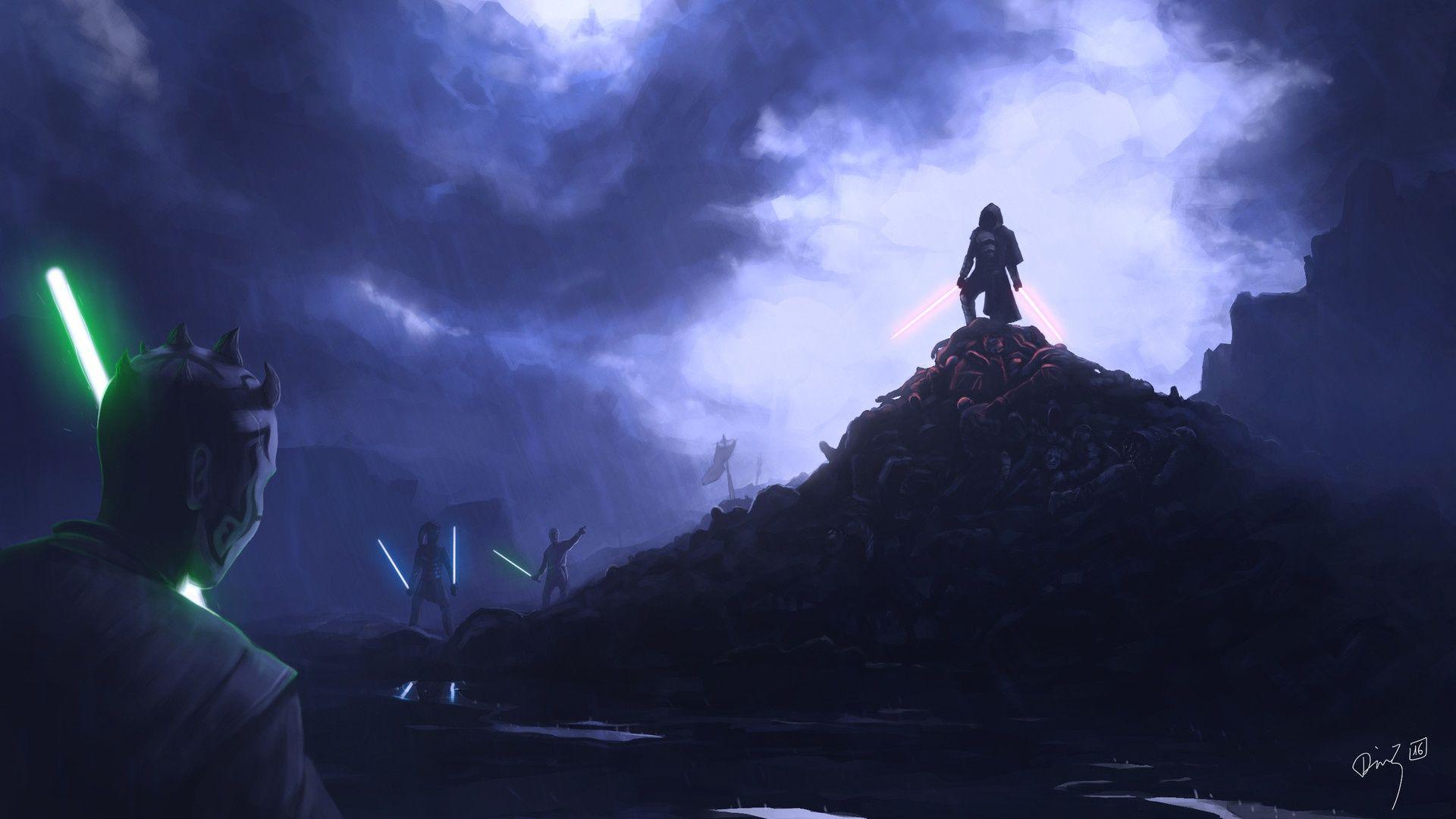 1920x1080 1920x1080 Lightsaber, Warrior, Star Wars wallpaper