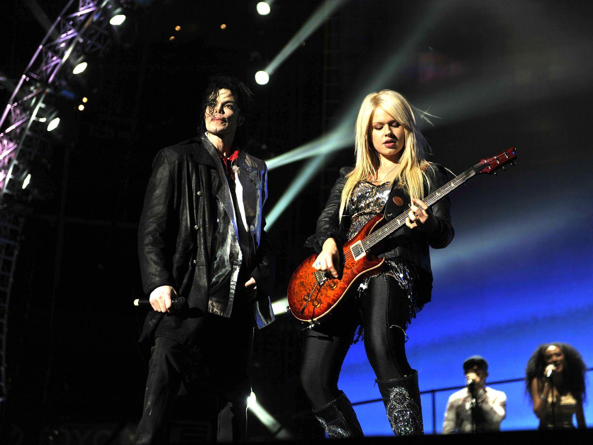 1920x1440 MICHAEL JACKSON Dance Pop R B Blues Singer Disco Swing 1mjackson Soul Guitar Orianthi Wallpaperx1440