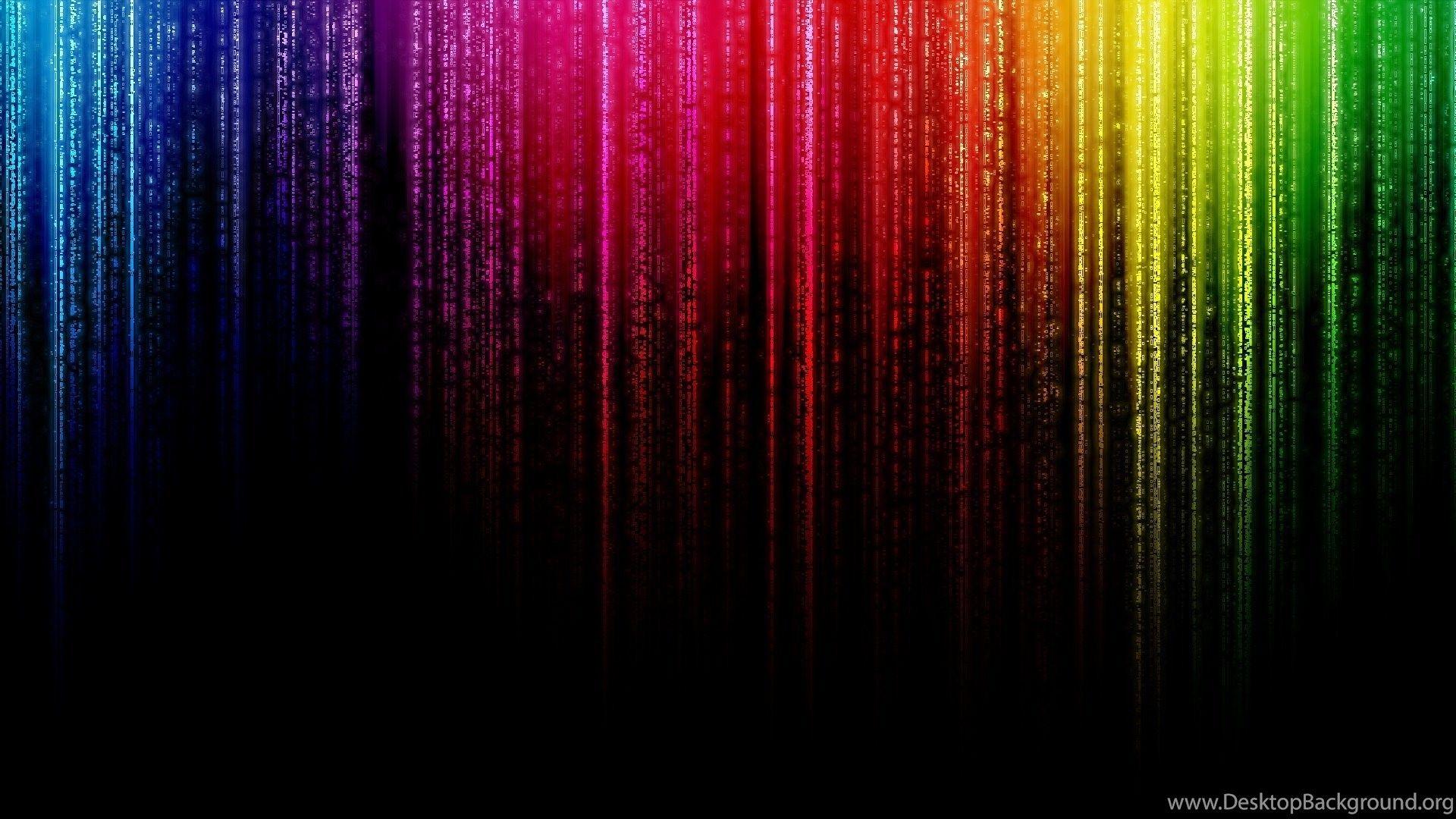 1920x1080 Wallpaper Rainbow Matrix 1920x1080 Desktop Background