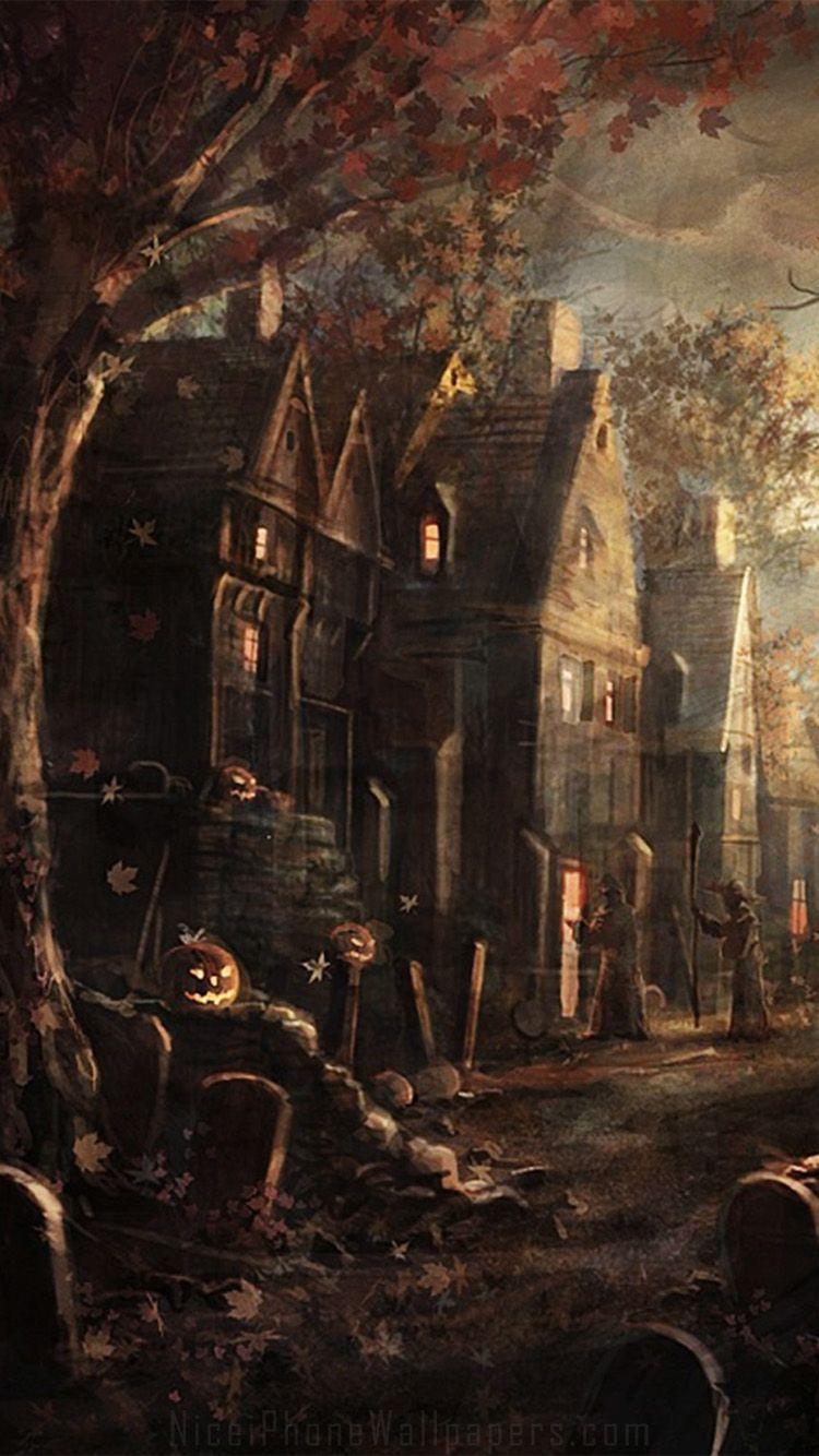 750x1334 Halloween Wallpaper for iPhone 6