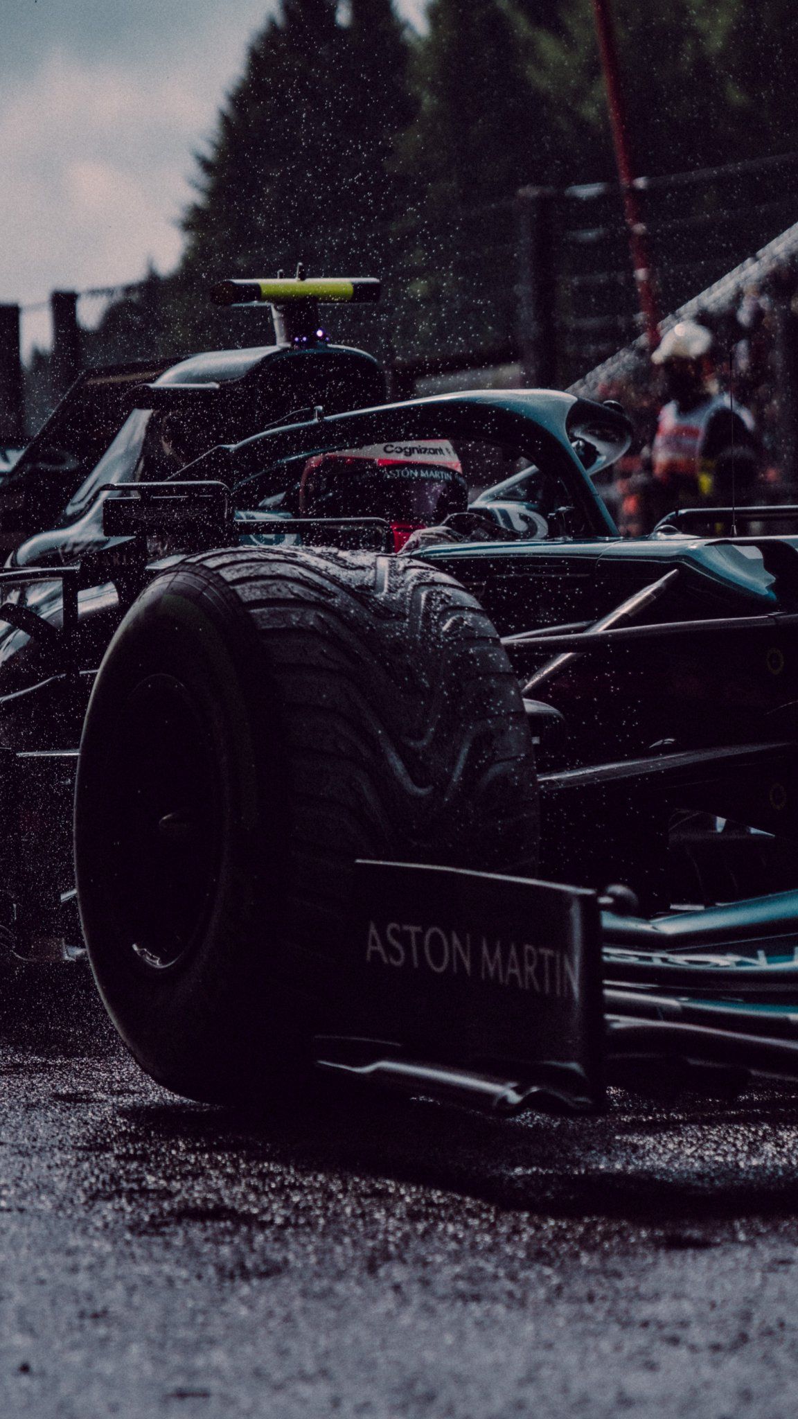1152x2048 Aston Martin Cognizant F1 Team