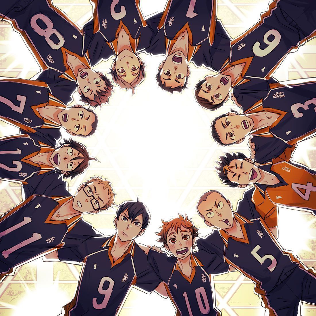 1100x1100 Haikyuu Poster Wallpaper