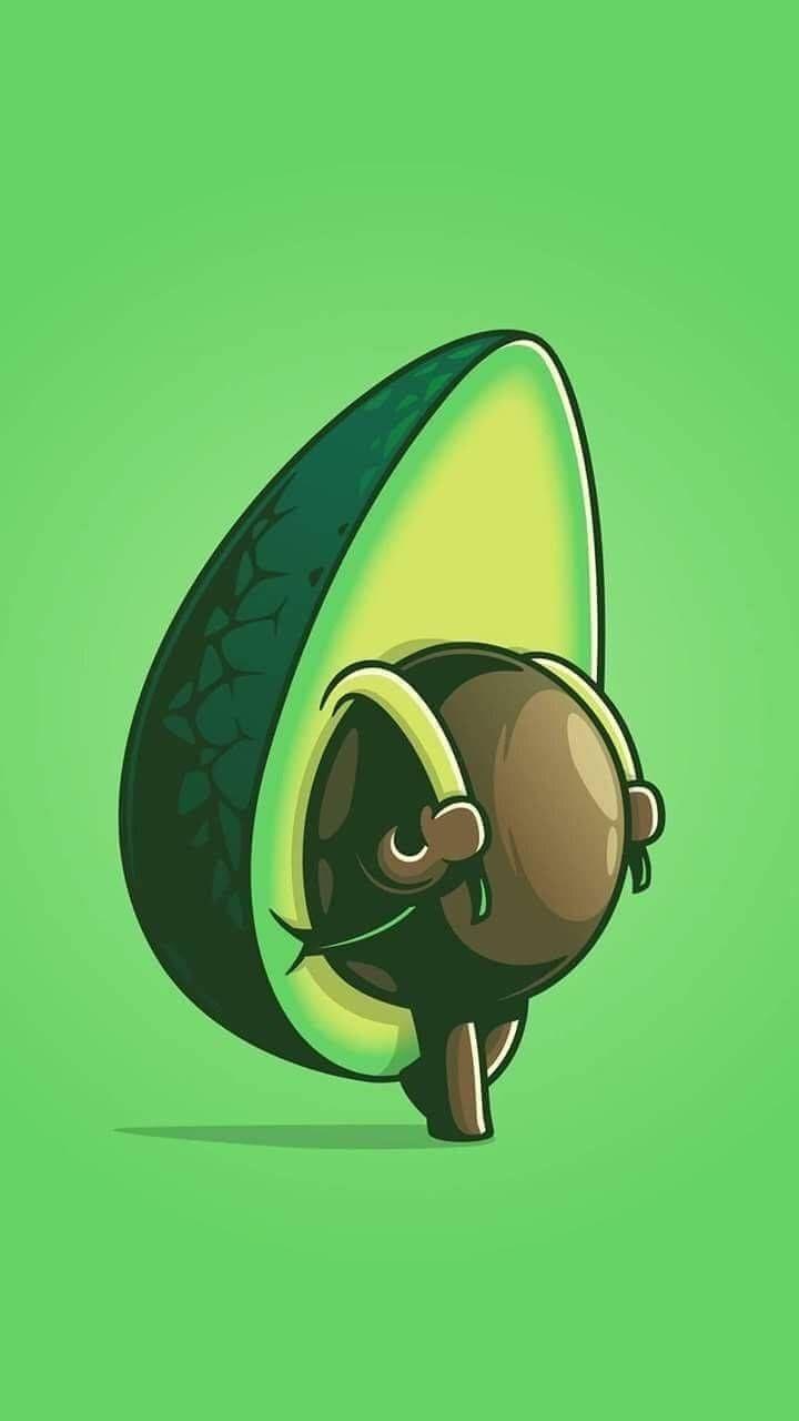 Avocado Cartoon Wallpapers - Top Free Avocado Cartoon Backgrounds