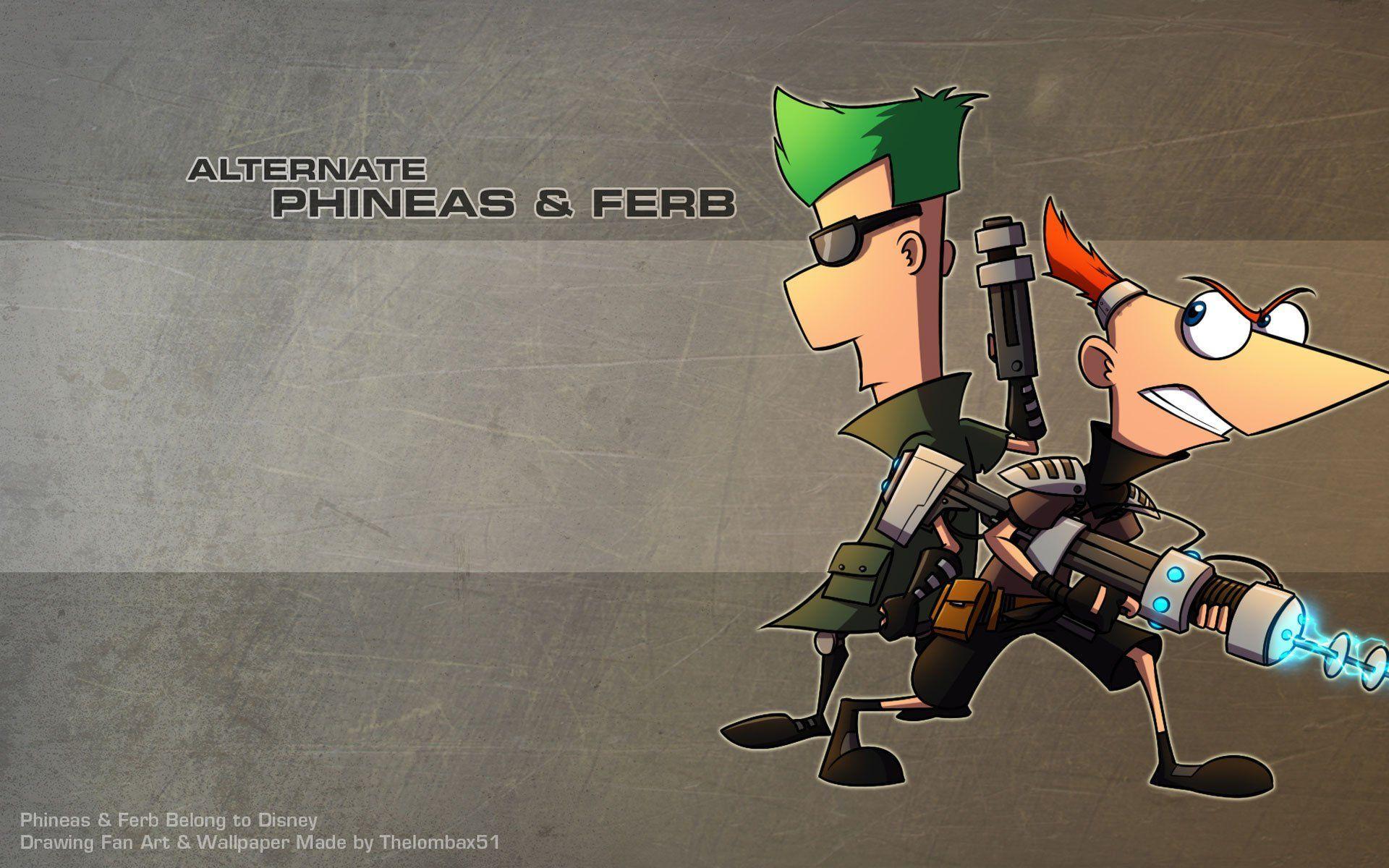 1920x1200 Phineas And Ferb Wallpaper