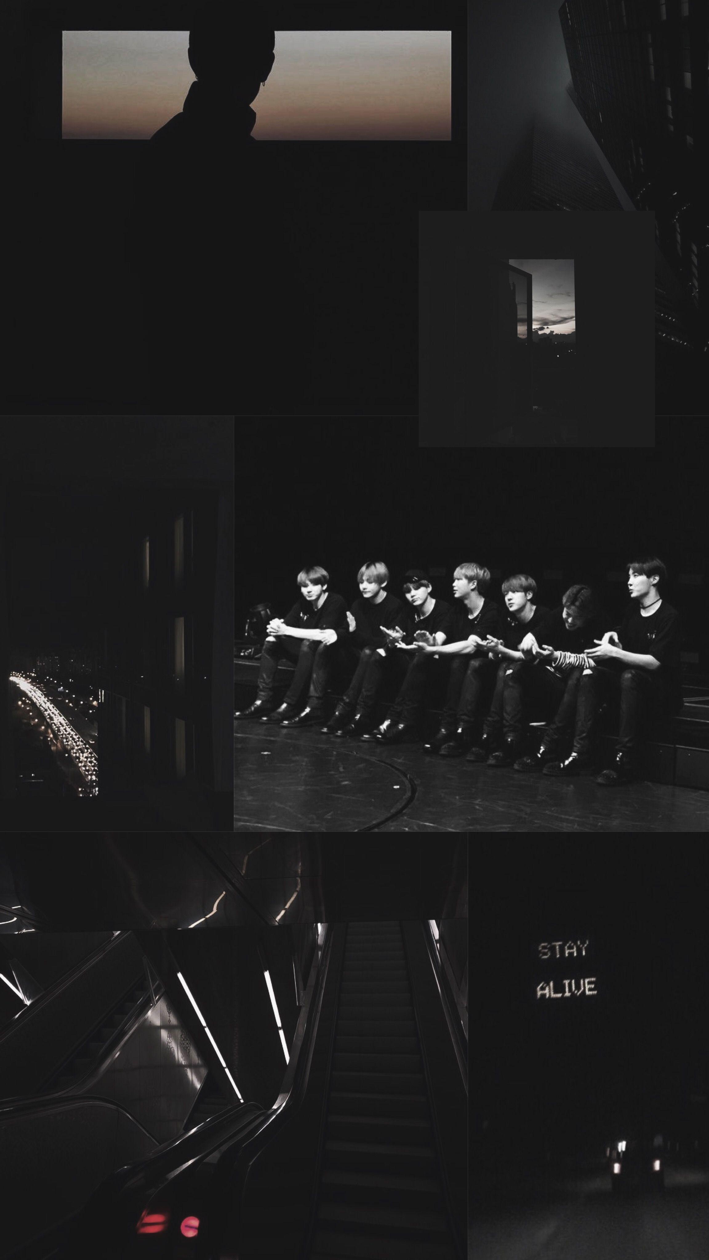 2304x4096 Aesthetic Bts Black And White Wallpaper's Blog
