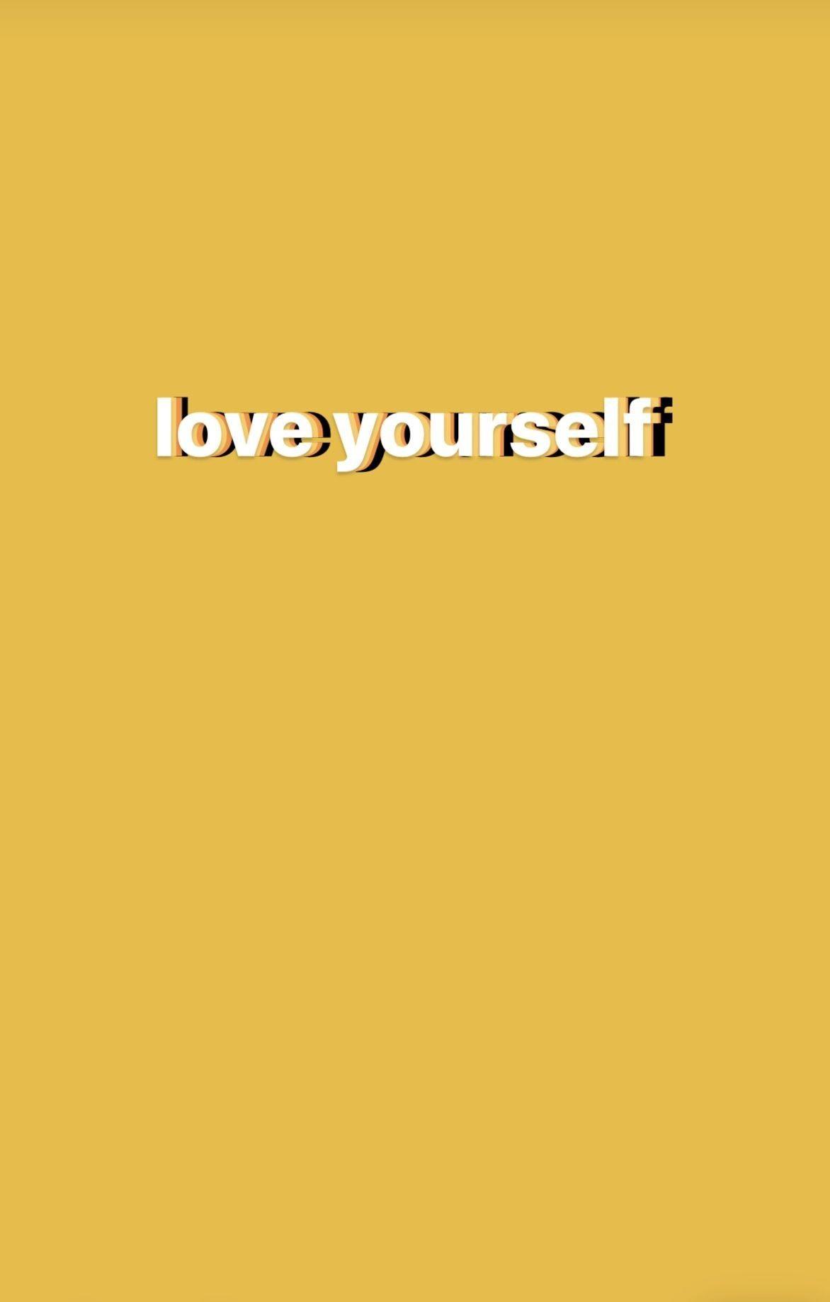 1172x1837 Yellow Aesthetic Quotes Wallpaper