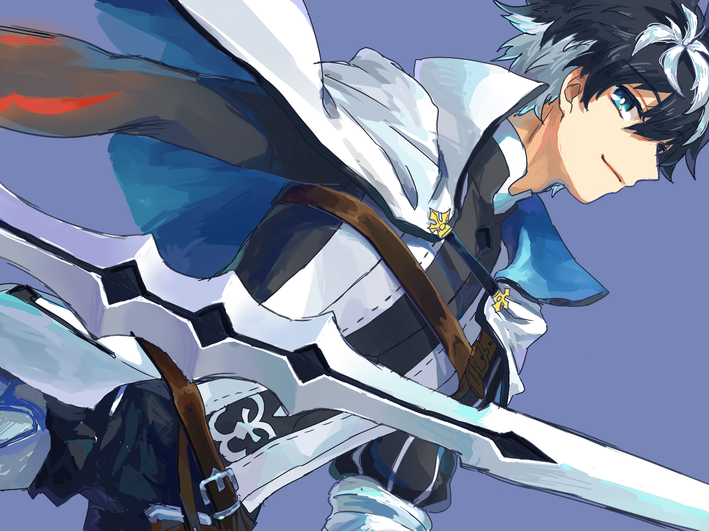 1400x1050 Charlemagne【Fate Extella】. Personagens