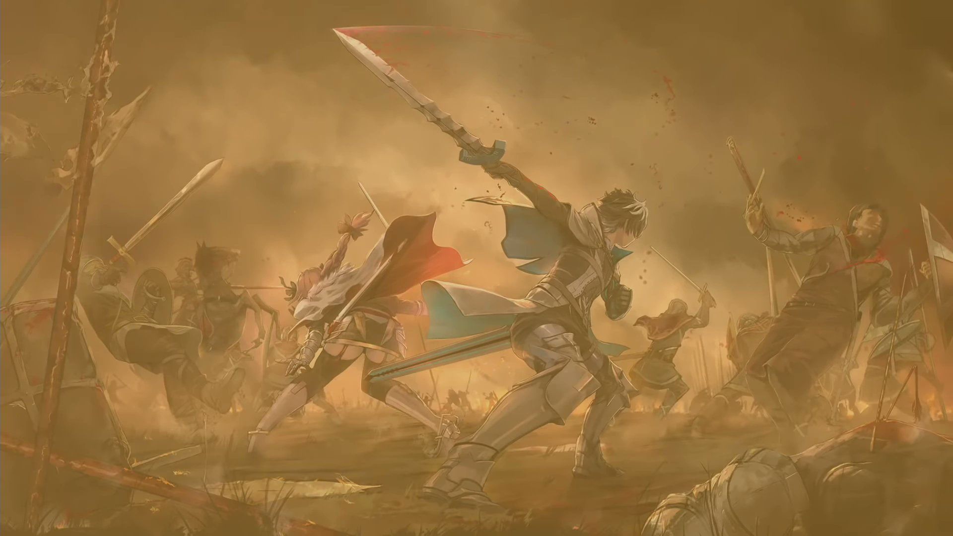 1920x1080 FGO Charlemagne Saber