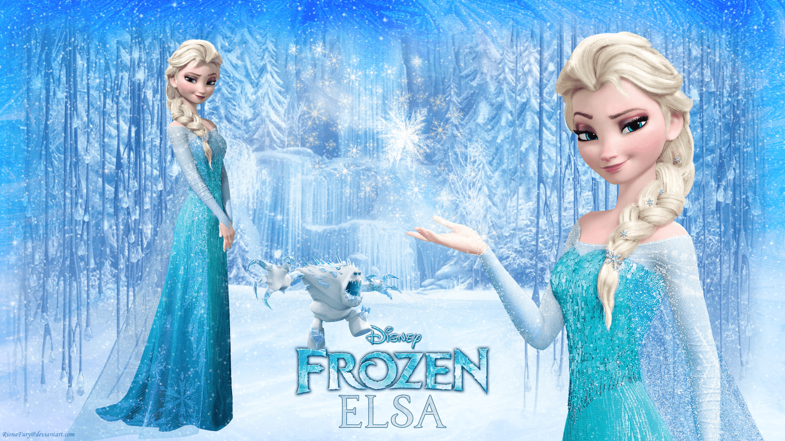 1600x900 Frozen Elsa Free Fall HD Wallpaper Free Download HD