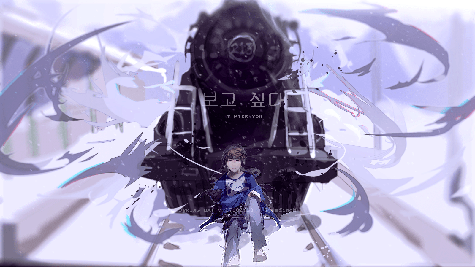 1600x900 V (BTS) Wallpaper Anime Image Board