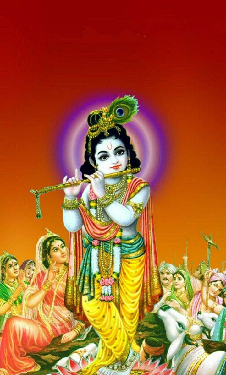 719x1194 Krishna Radha Painting in 2023