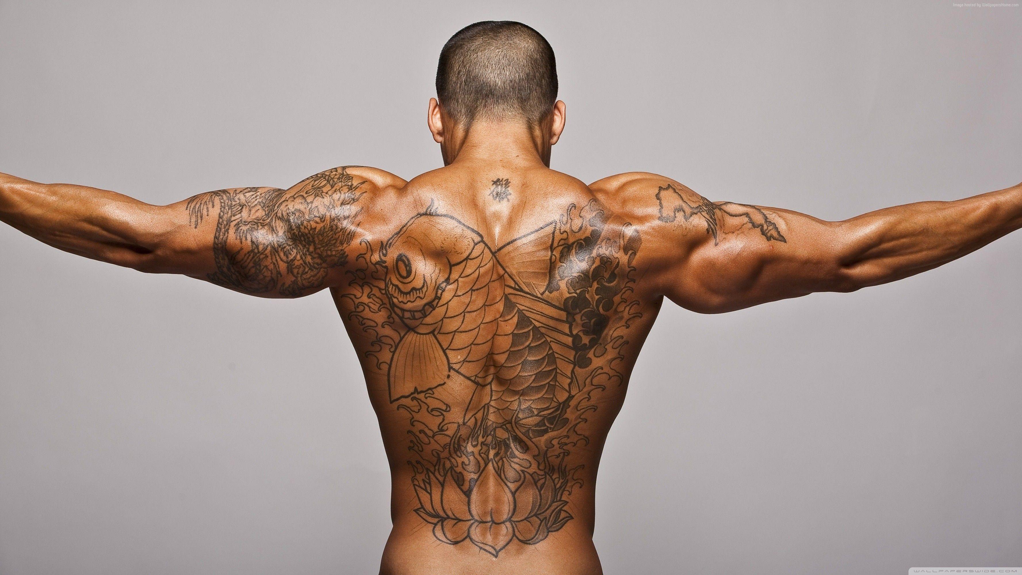 3554x1999 #Training, #tatoo, #motivation, #Bodybuilding, #back