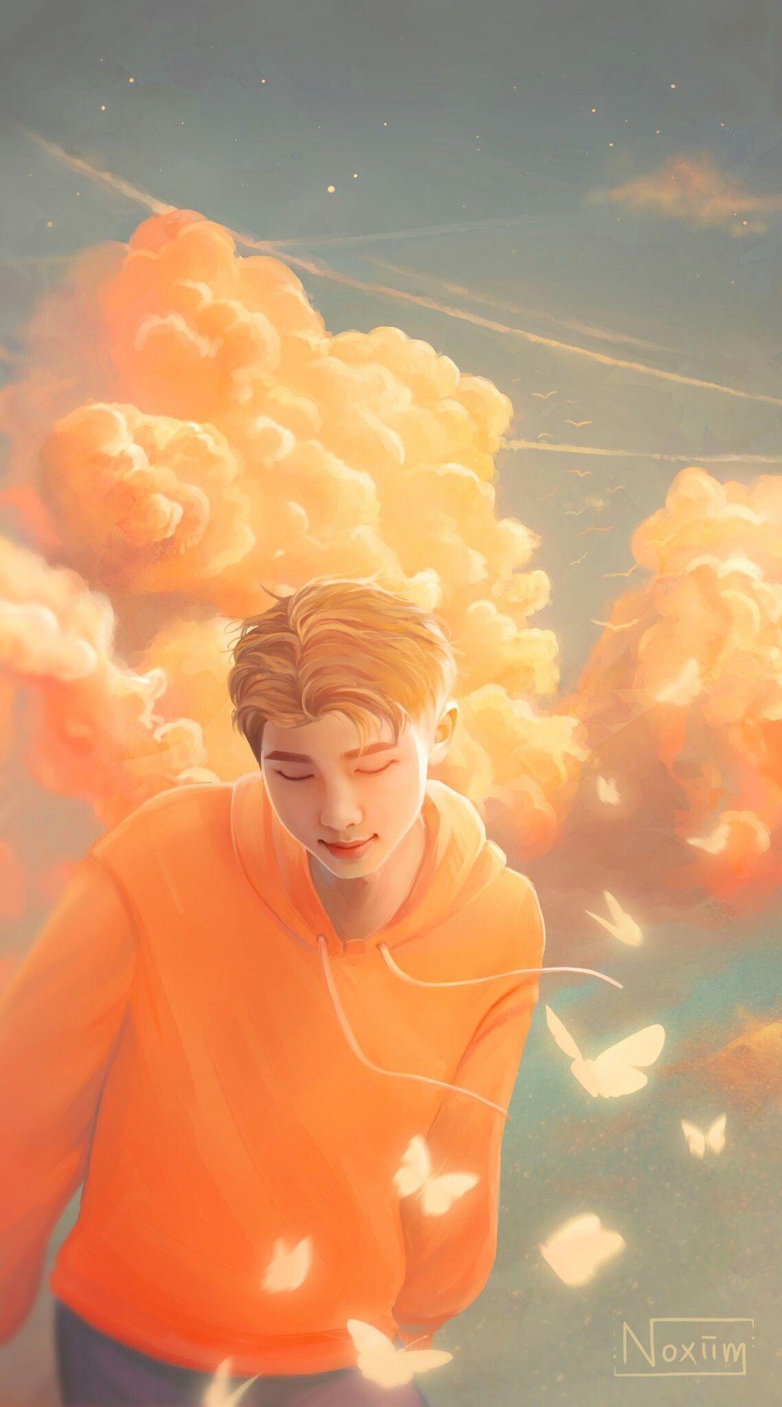 1138x2048 Namjoon fanart ctto. bts. Fan art, Bts drawings, Bts