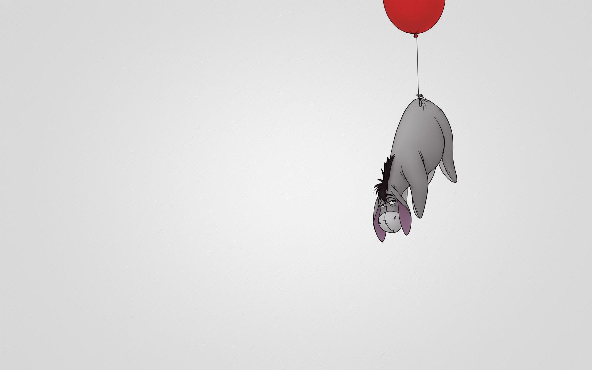 1920x1200 wallpaper winnie pooh, donkey, ball HD : Widescreen : High