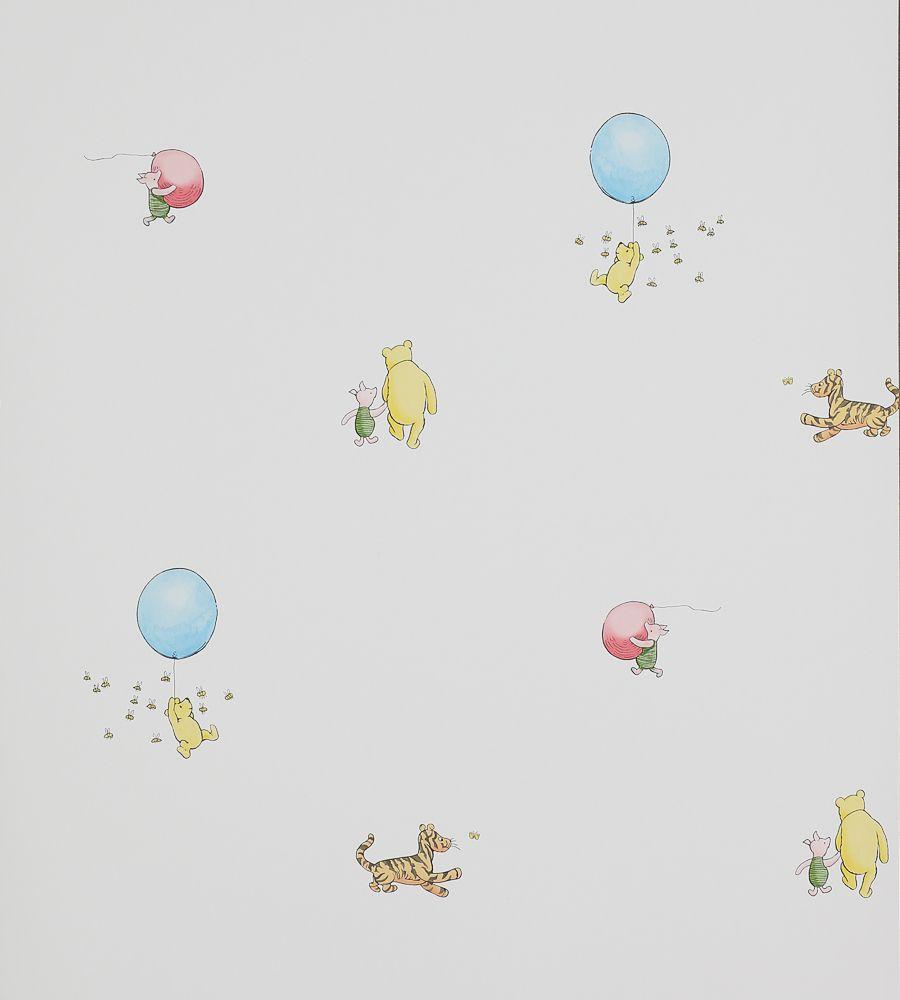 900x1000 Jane Churchill the Pooh Balloon Wallpaper