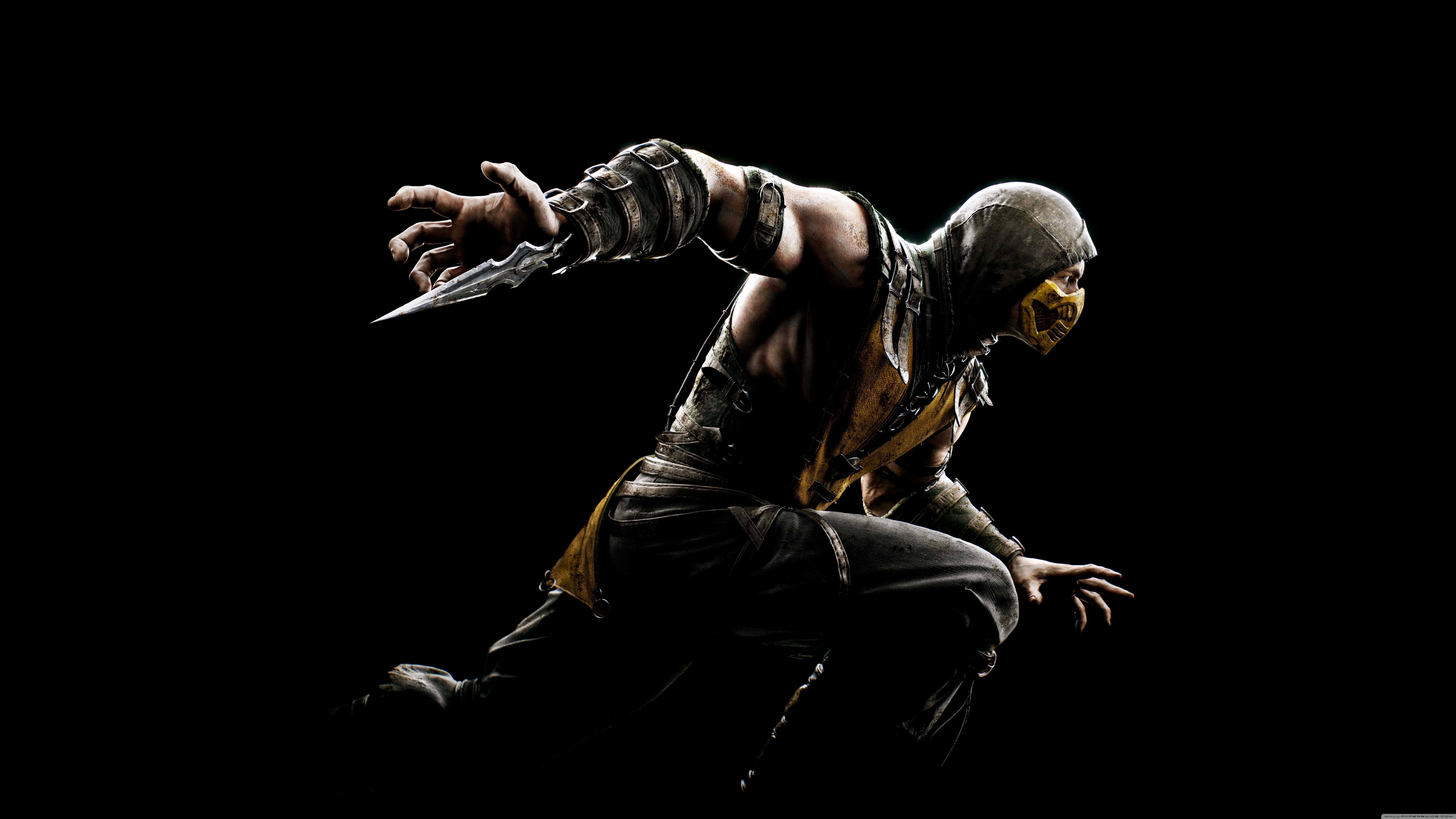 7680x4320 Mortal Kombat X Scorpion UHD 8K Wallpaper Pixelz Wondeful