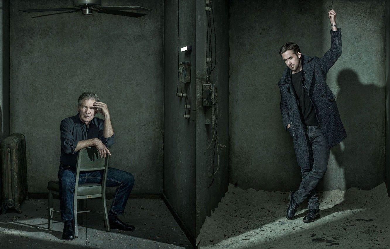 1332x850 Wallpaper Harrison Ford, Harrison Ford, Ryan Gosling, Ryan