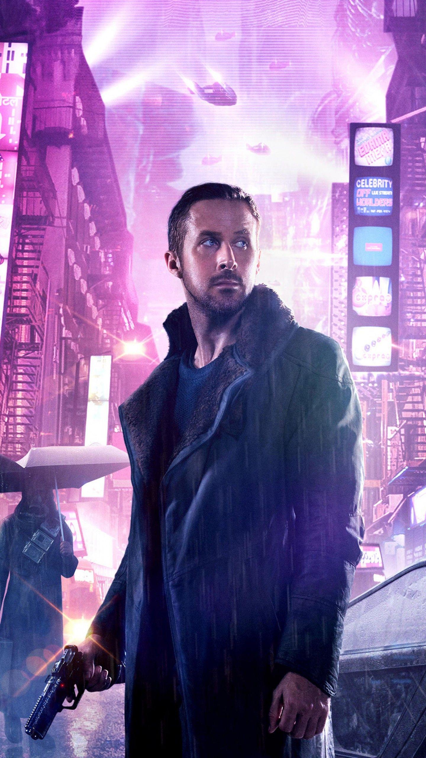1440x2560 Wallpaper Ryan Gosling, Blade Runner HD, Movies