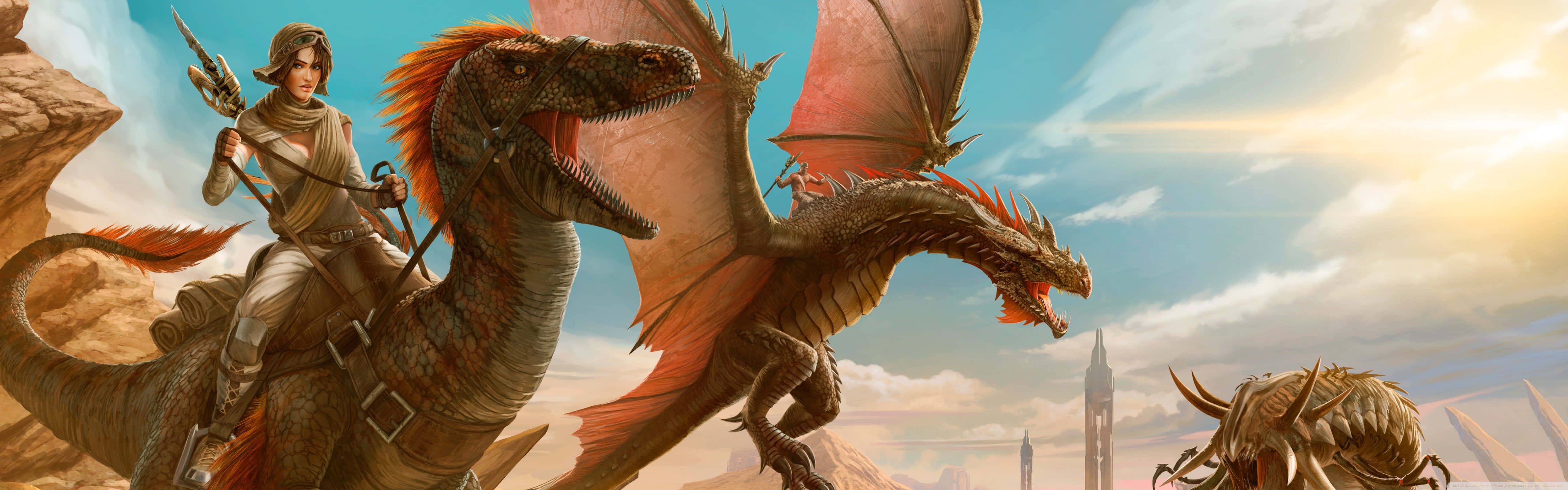 5120x1600 Ark Wallpaper