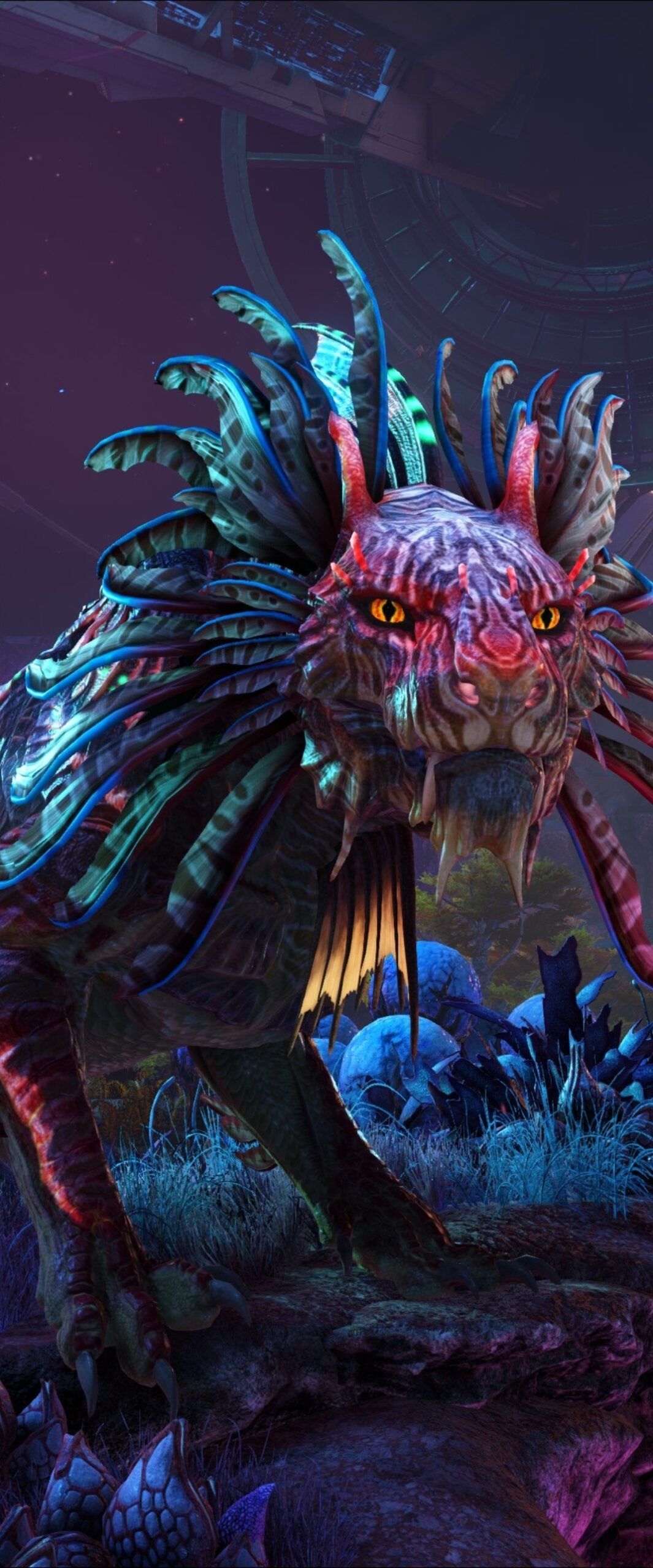 1065x2560 ARK 2 iPhone Wallpaper