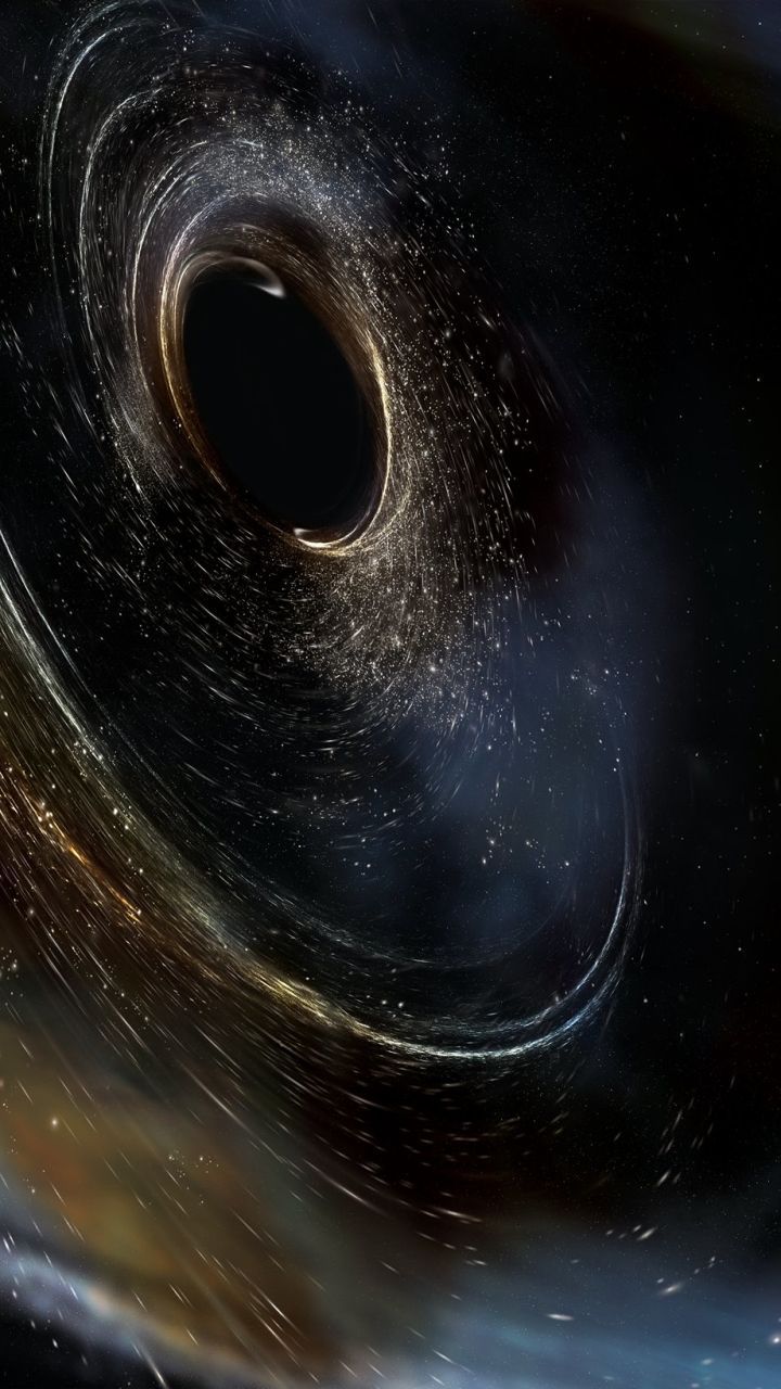 720x1280 Black Hole wallpaper for mobile phone