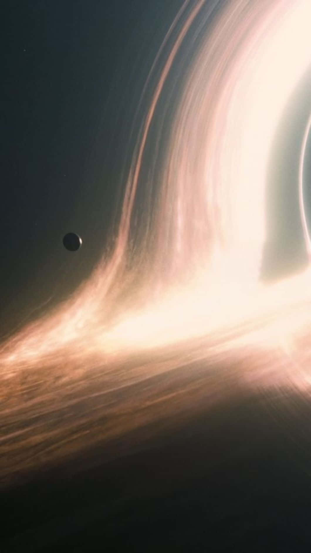 1060x1884 Interstellar Black Hole Wallpaper