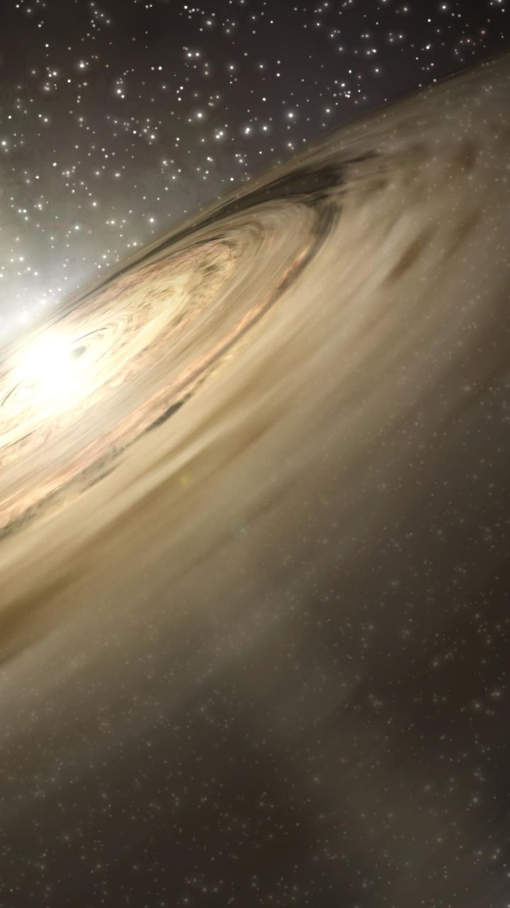 720x1280 Sci Fi Black Hole Phone Wallpaper