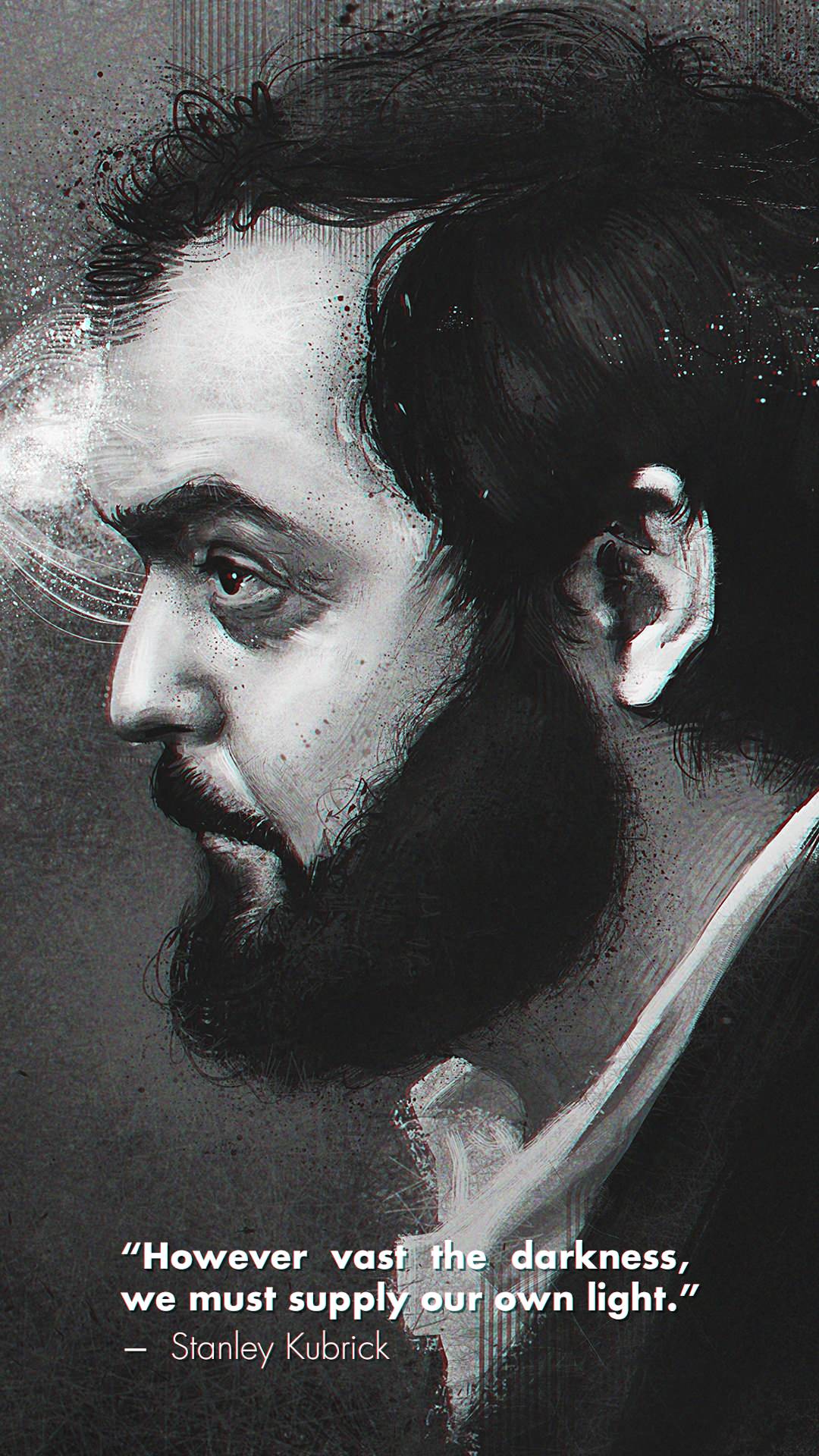 Hình nền điện thoại bức tranh kỹ thuật số 1080x1920 Stanley Kubrick