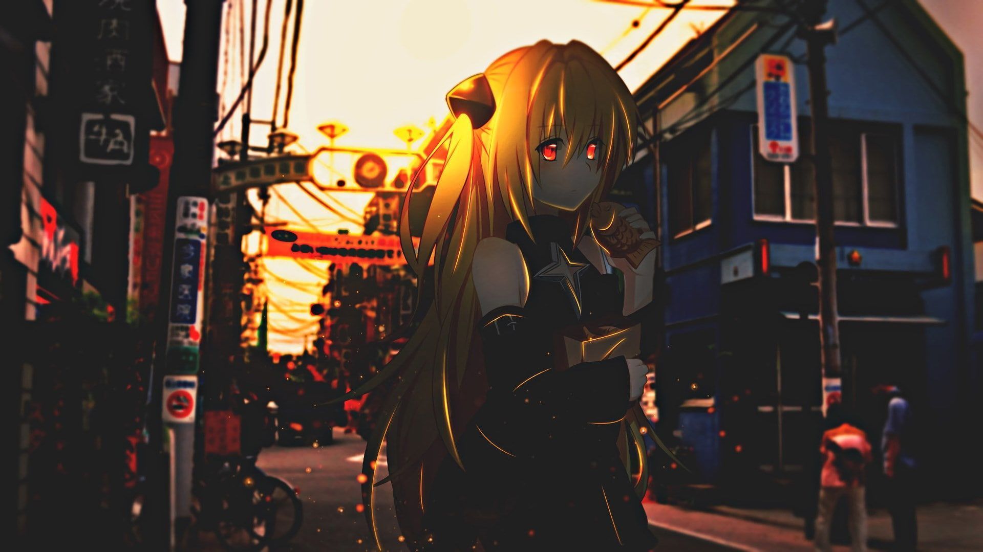 1920x1079 HD wallpaper: to love ru darkness, city