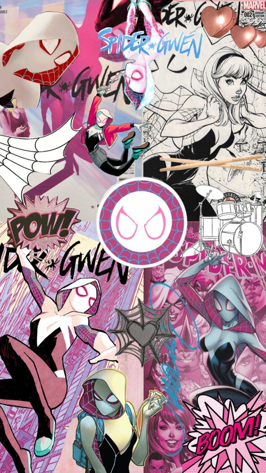 1080x1920 spidergwen #wallpaper #marvel #comics