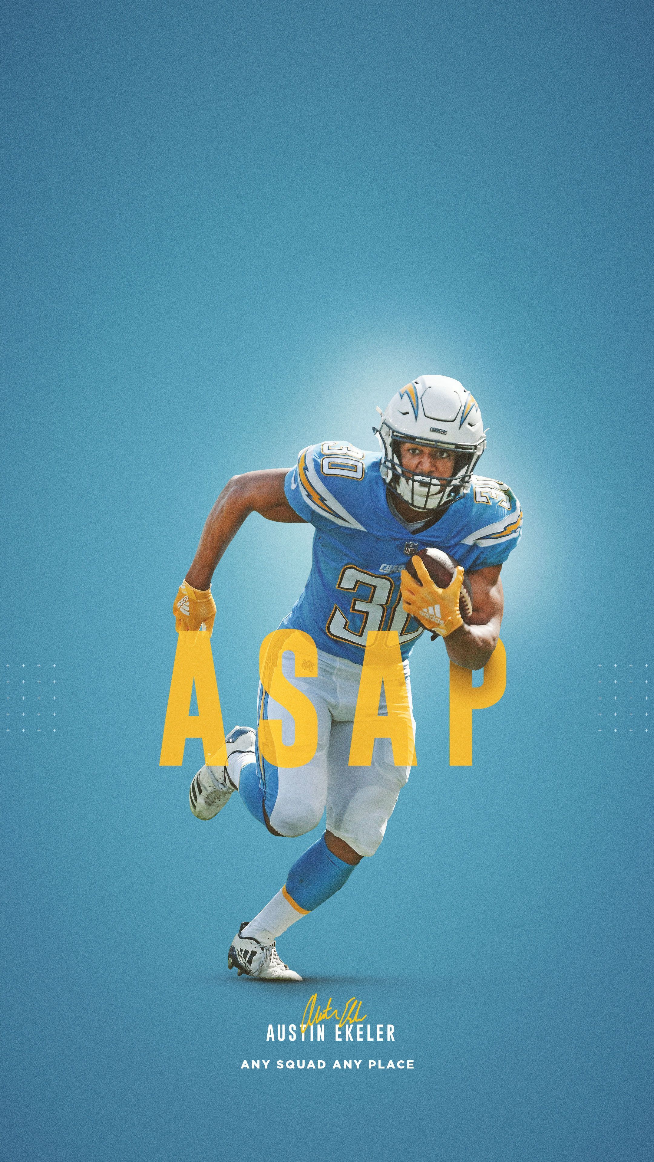 2160x3840 Austin Ekeler Wallpaper