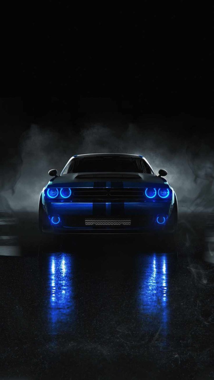 736x1308 Red Dodge Challenger