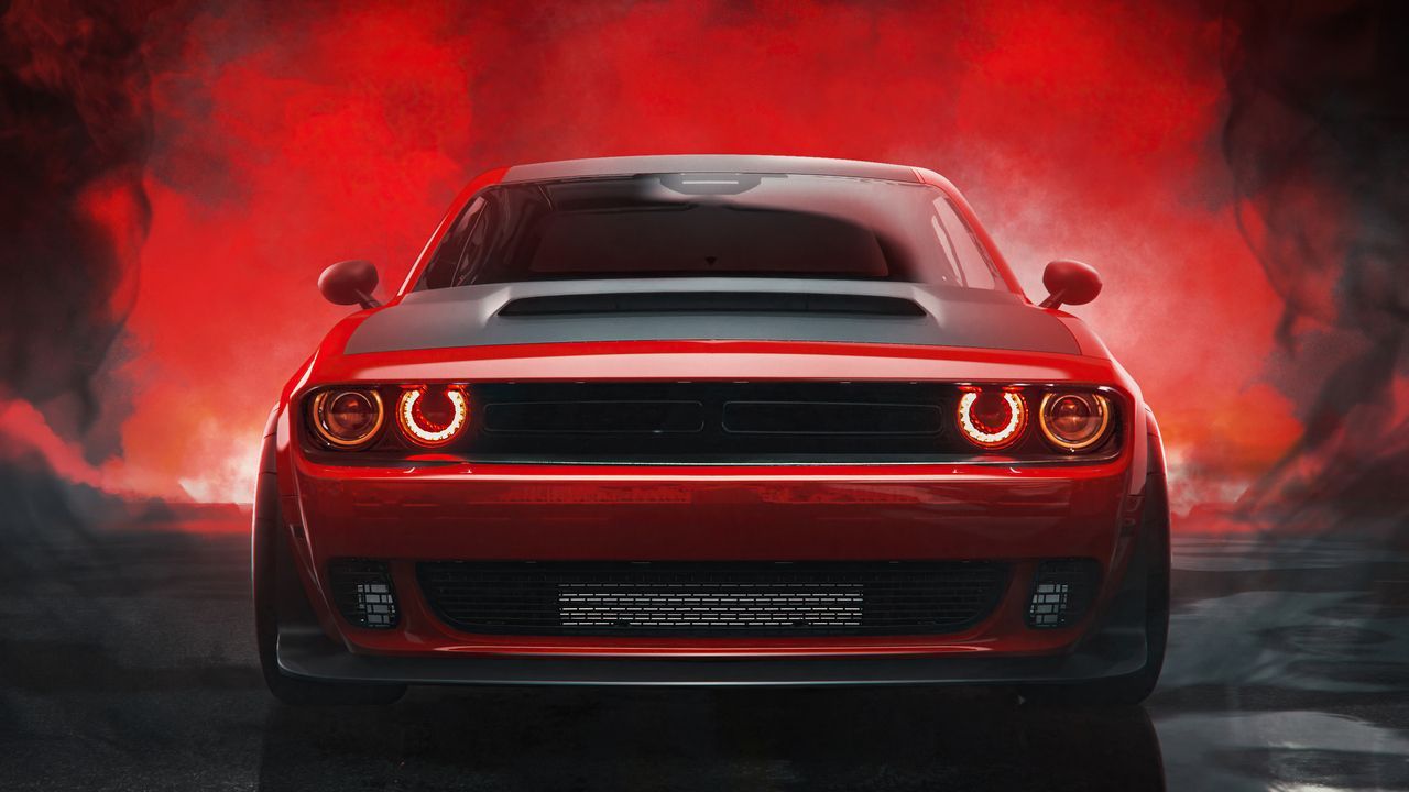 1280x720 Dodge Challenger Muscle